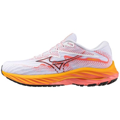 Zapatillas Para Correr Mizuno WAVE Rider 27 Mujer Blancos / Negros / Coral - Chile M492XGILTY